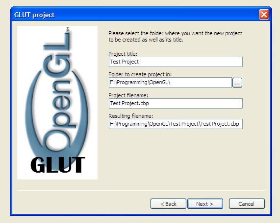 New Glut project
